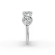 Round Shape Diamond Anniversary Band in Gold