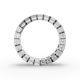 Emerald Shape Diamond Eternity Bands in Gold