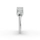 Princess Shape Diamond Anniversary Band in Gold