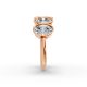 Oval Shape Diamond Anniversary Band in Gold