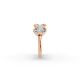 Oval Shape Diamond Anniversary Band in Gold