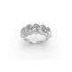 Oval Shape Diamond Anniversary Band in Gold