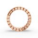 Radiant Shape Diamond Eternity Bands in Gold