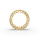 Emerald Shape Diamond Eternity Bands in Gold