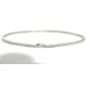 14KW NATURAL DIAMONDS TENNIS BRACELET G-H SI 109RD-0.97CTW  14KW-3.26GR