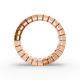 Radiant Shape Diamond Eternity Bands in Gold
