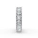 Radiant Shape Diamond Eternity Bands in Gold
