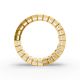 Radiant Shape Diamond Eternity Bands in Gold