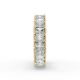 Radiant Shape Diamond Eternity Bands in Gold