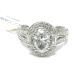 18k WG Diamond  Rings  Oval  Mixed    45D  -1.41CTW  5.58GR