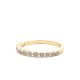 14k YG Diamond  Rings  Round 0.08CT 13D  -0.08CTW  1.90GR