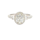 14k WG Diamond  Rings  Round 1.33CT 91D  -1.33CTW  3.30GR