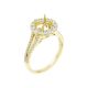 14k YG  Rings   Round   56D- 0.77CTW 56D  -0.77CTW  3.21GR