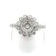 14k WG  Rings   Round   18D- 0.33CTW 18D  -0.33CTW  3.08GR