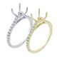 14k YG  Rings   Round   24D- 0.35CTW 24D  -0.35CTW  1.72GR