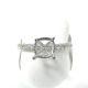 14k WG  Rings   Round   94D- 0.70CTW 94D  -0.70CTW  1.97GR