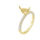 14k YG  Rings   Round   93D- 0.67CTW 93D  -0.67CTW  2.44GR
