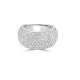 Varsha Bridal Program Rings Semi Mount with 135 Pcs 2.47cts  on 11.62gr 14K