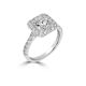 Varsha Bridal Program Rings Semi Mount with 29 Pcs 0.43cts  on 3.04gr 14K