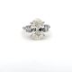 Stacey Rings  6.33   with 5.72  Oval Lab Grown Diamond 0.61  Sides set on 4.77gr 14k WG