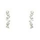 Sparkles Earrings  1.10   with 1.10 Lab Grown Diamond Sides set on 1.04gr 10k WG