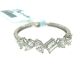 Sparkles Rings  0.55   with 0.55 Lab Grown Diamond Sides set on 0.91gr 10k WG