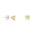 Earrings Lab Grown Diamond  14k WG  Amarillo
