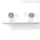 Lab Grown 1.30ctw Earrings-STUDS- PUSH BACK, Lab Grown Diamond  14k WG  LGS