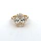 Stacey Rings  8.21   with 6.55  Oval Lab Grown Diamond 1.66  Sides set on 5.23gr 14k YG