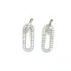 Lucy Collection Earrings 66 DIA 0.68 cts  on 14k WG