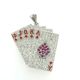 Lucy Collection Pendant 192 DIA 1.24ctw 14kw-4.35gr