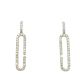 LUCY Collection Earrings with 74 pcs 0.77 ctw set on 1.97 gr 14k WG 2.13 GW