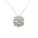 14kw 2 1/3 CTW FASHION PENDANT W/ ALL RD A78 Diamond Pendant