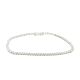 Basics Bracelet  2.32   with 2.32  Round Brilliant Diamond Sides set on 6.58gr 14k WG