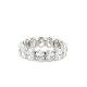 14KW LAB GROWN DIAMOND ETERNITY BAND 15OV-7.78CTW 14KW-4.28GR SZ6