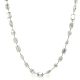14KY LAB GROWN DIAMOND MIXED FANCY TENNIS NECKLACE 45D-24.13CTW 14KY-10.31GR