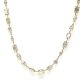 14KW LAB GROWN DIAMOND MIXED FANCY TENNIS NECKLACE 45D-24.13CTW 14KW-10.367GR