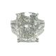 14KW LAB GROWN DIAMOND ENGAGEMENT RING NON CERT F-G VS+ 1RA-8.08CT 52D-0.695CTW 14KW-3.811GR