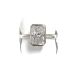 14KW LAB GROWN DIAMOND BEZEL SOLITAIRE 1EM-3.01CT  14KW-2.4GR