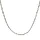 14KW LAB GROWN DIAMOND TENNIS NECKLACE NON CERT F-G VS+  180RD-10.22CTW 14KW-11.18GR