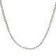 14KW LAB GROWN DIAMOND TENNIS NECKLACE  181RD-10.78CTW 14KW-10.49GR
