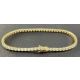 14k YG Diamond  Bracelet  Round  Round   G-H SI 93D- 1.99CTW 93D  -1.99CTW  2.39GR