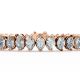 Marquise Shape Diamond Bracelets in Gold