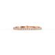 Princess Shape Diamond Bracelets in Gold