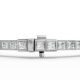 Princess Shape Diamond Bracelets in Gold