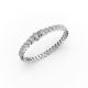 Oval Shape Diamond Bracelets in Gold
