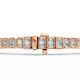 Radiant Shape Diamond Bracelets in Gold