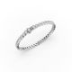 Round Shape Diamond Bracelets in Gold