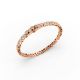 Heart Shape Diamond Bracelets in Gold