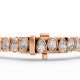 Pear Shape Diamond Bracelets in Gold